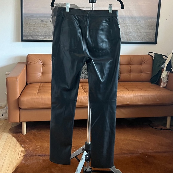 Nico Mid-Rise Straight Ankle Jean w/ Slit Hem - Picture 5 of 6